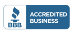 Better Business Bureau accredited business badge